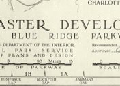 Example page for a book on the Blue Ridge Parkway.