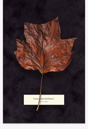 1 of 3 images for the poplar leaf triptych project.