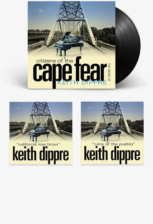 Album cover design for Dr. Keith Dippre.