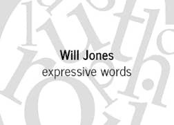 Visual definition of a word by Will Jones.