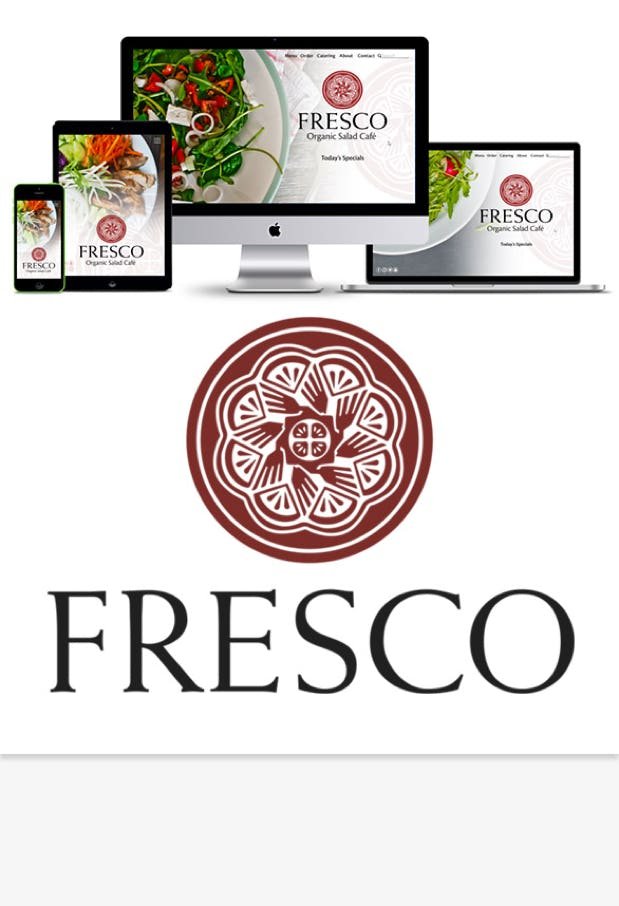 Responsive website and logo design by Sierra Romero.
