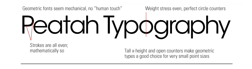 Geometric traits image